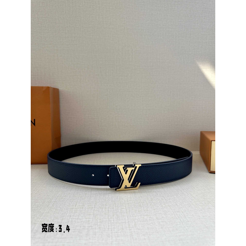 l**is V*t*n initiales 40mm reversible belt blue