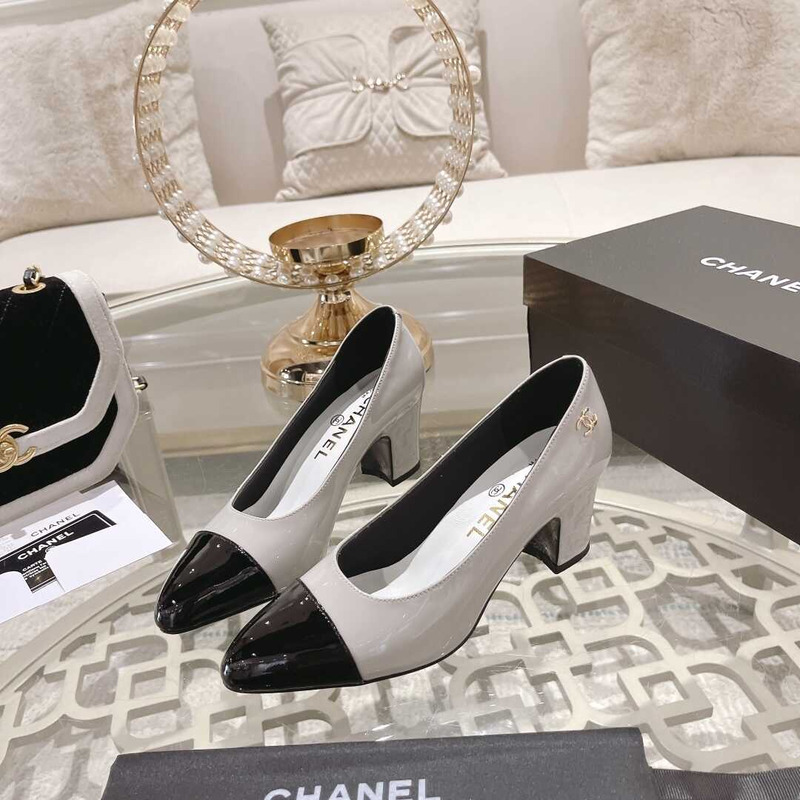 Ch*el pumps grey and black