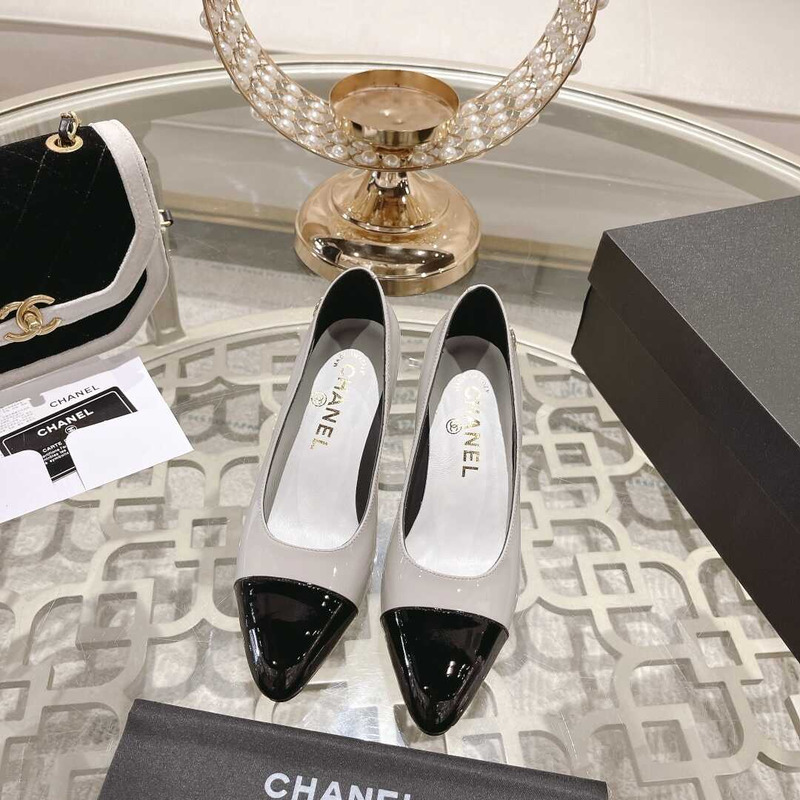 Ch*el pumps grey and black