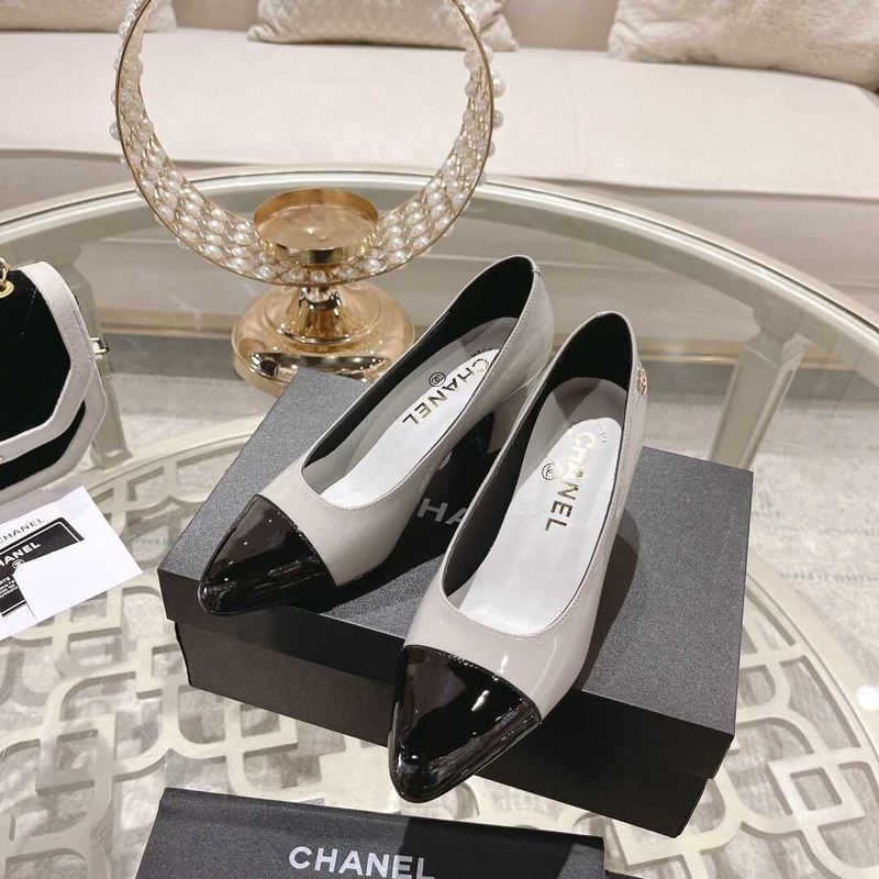 Ch*el pumps grey and black