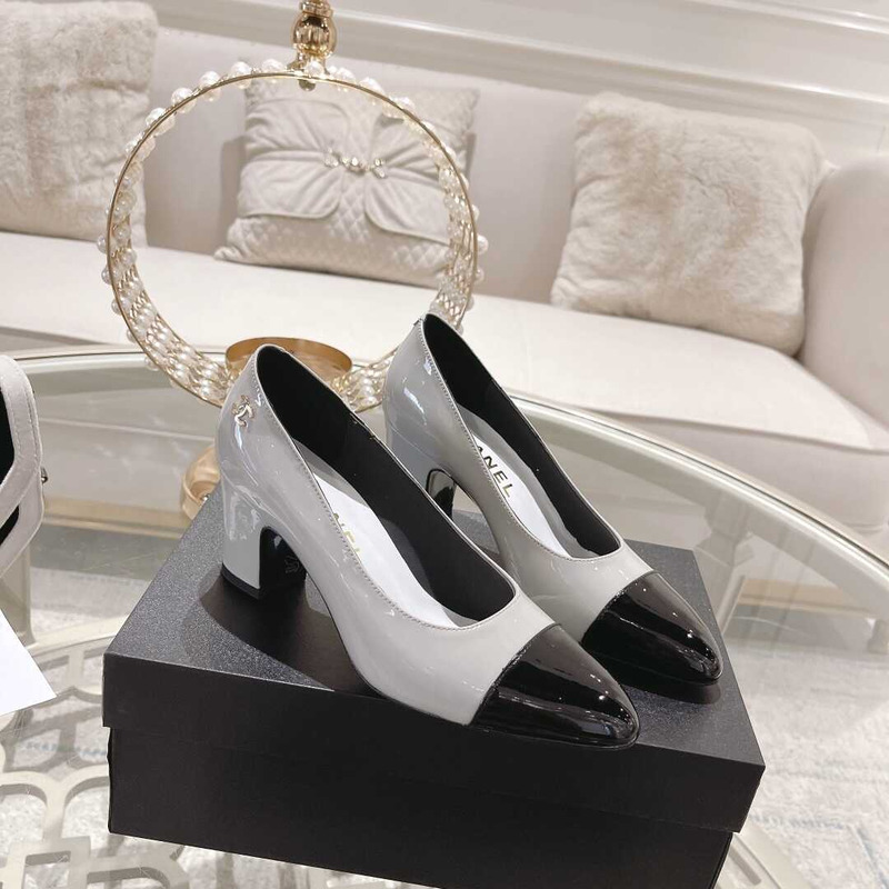 Ch*el pumps grey and black