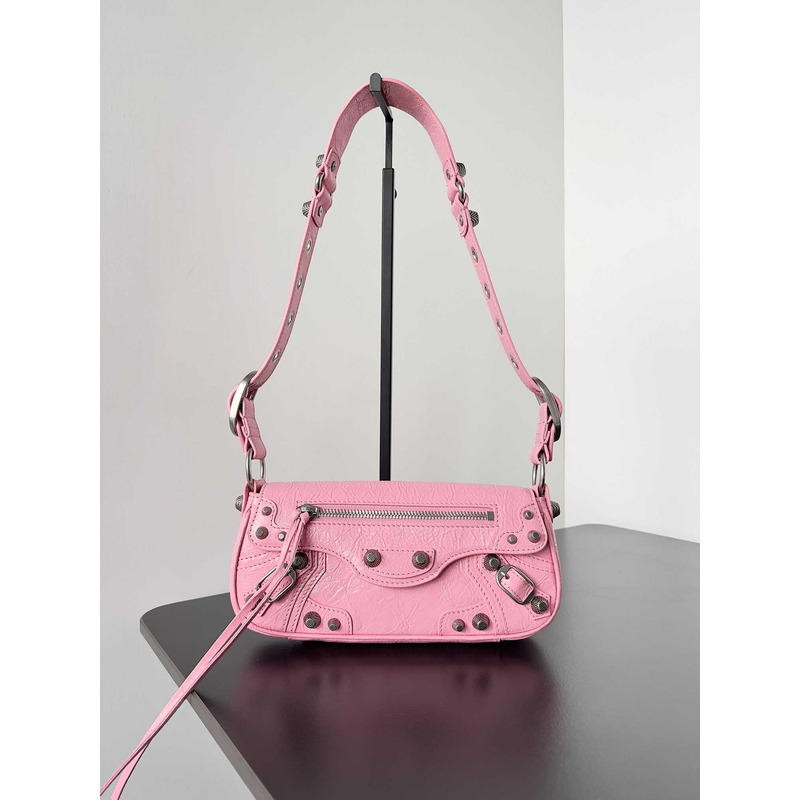 Ba*len*cia*ga women\''s le cagole xs sling bag in pink