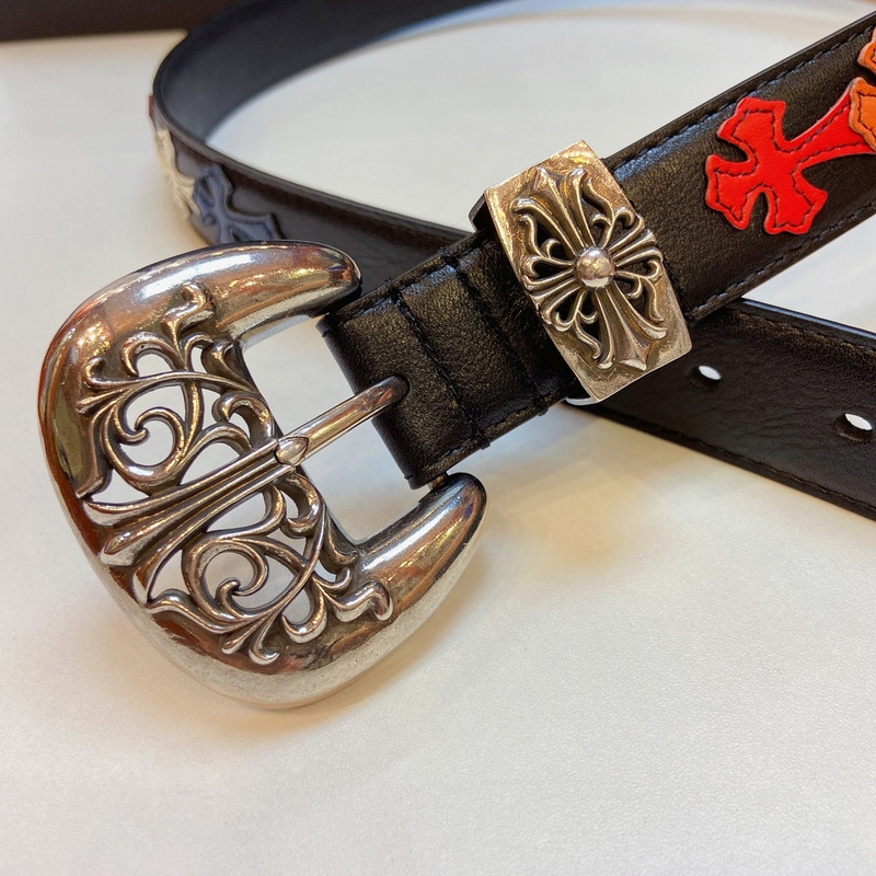 Chrome Heart Crosses Thousand-eyed Belt Multicolor