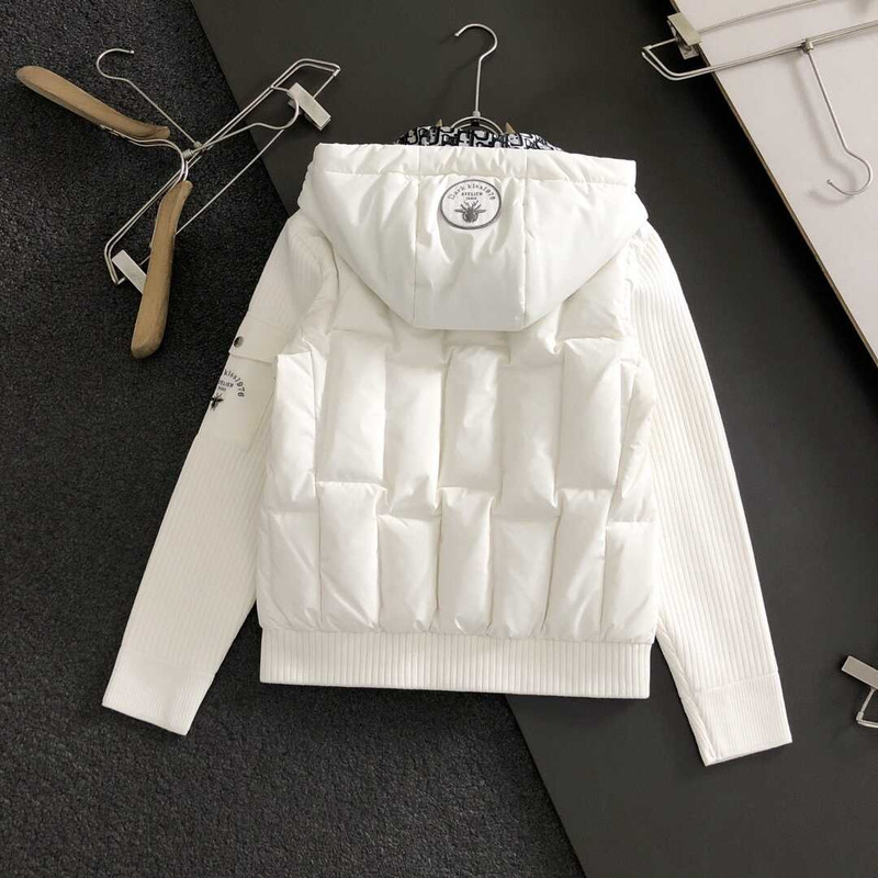 D*or puffer jacket white