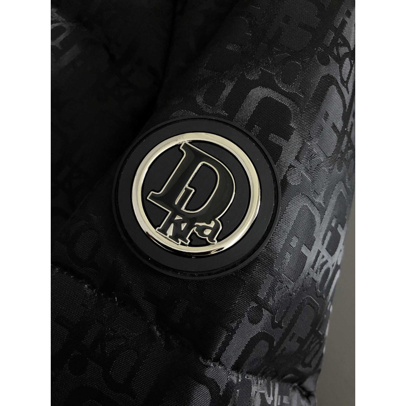 D*or hooded puffer jacket black