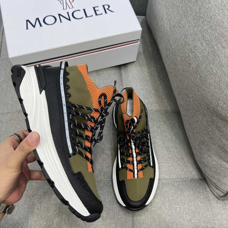 Moncler High Top Sneakers Multicolor