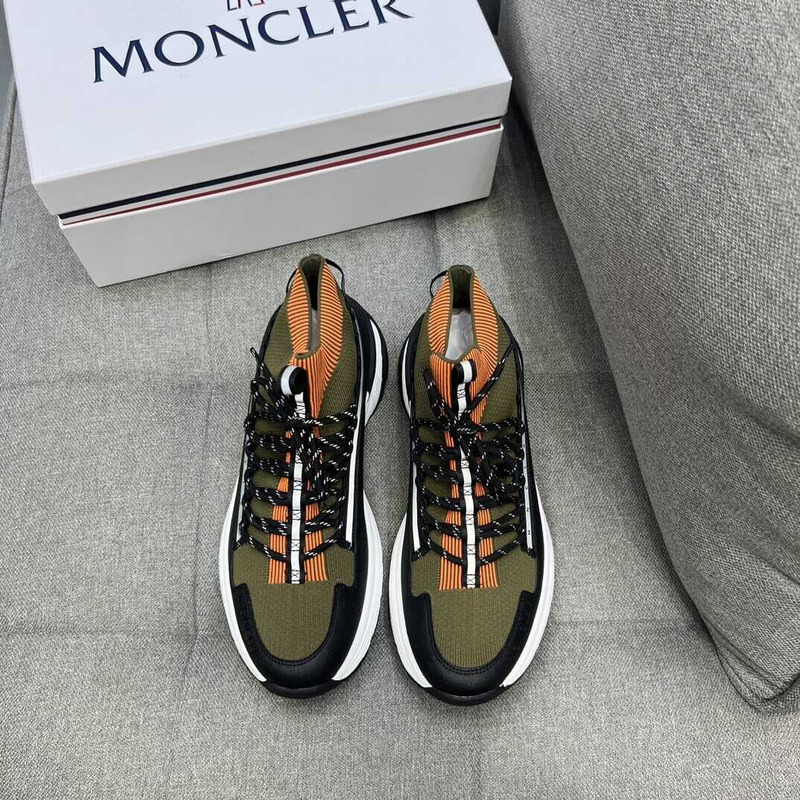 Moncler High Top Sneakers Multicolor