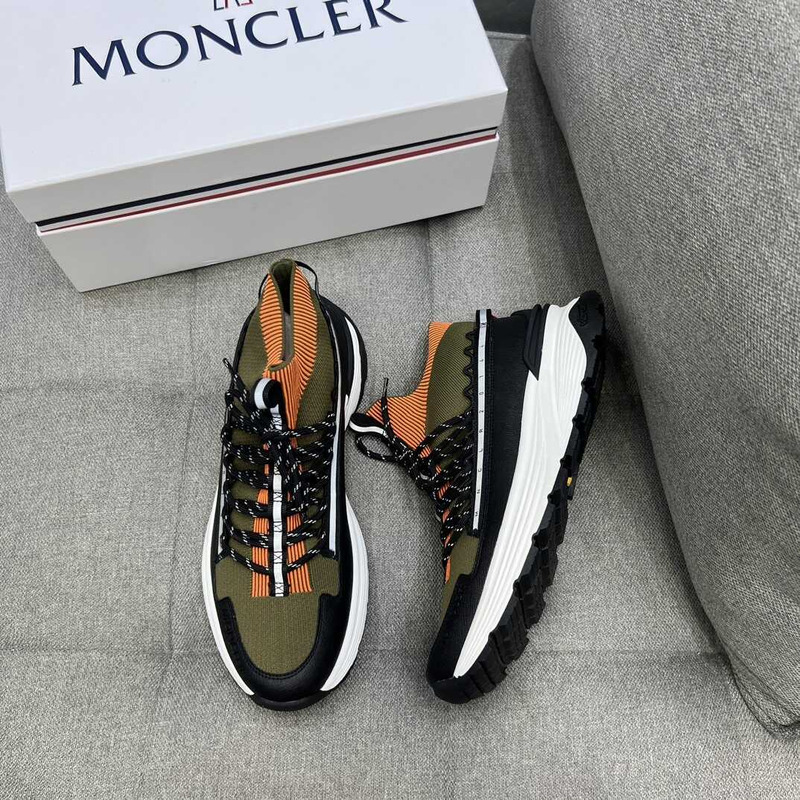 Moncler High Top Sneakers Multicolor