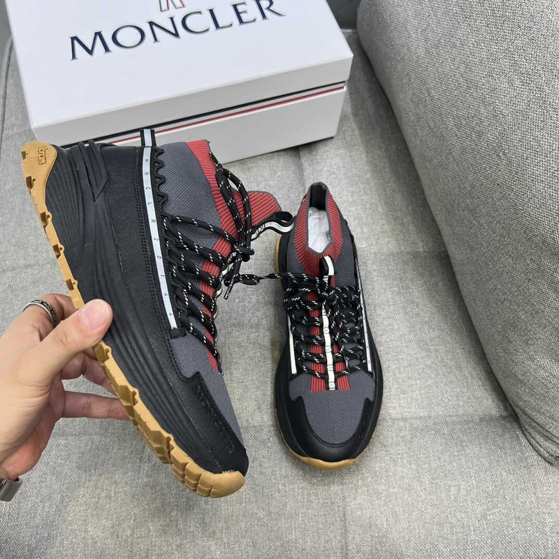 Moncler High Top Sneakers Multicolor