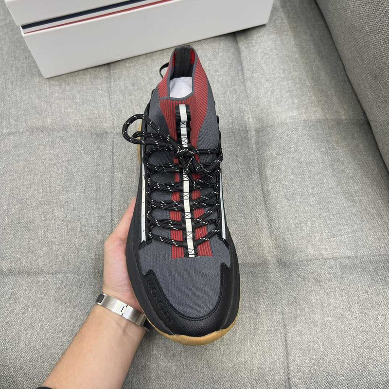 Moncler High Top Sneakers Multicolor