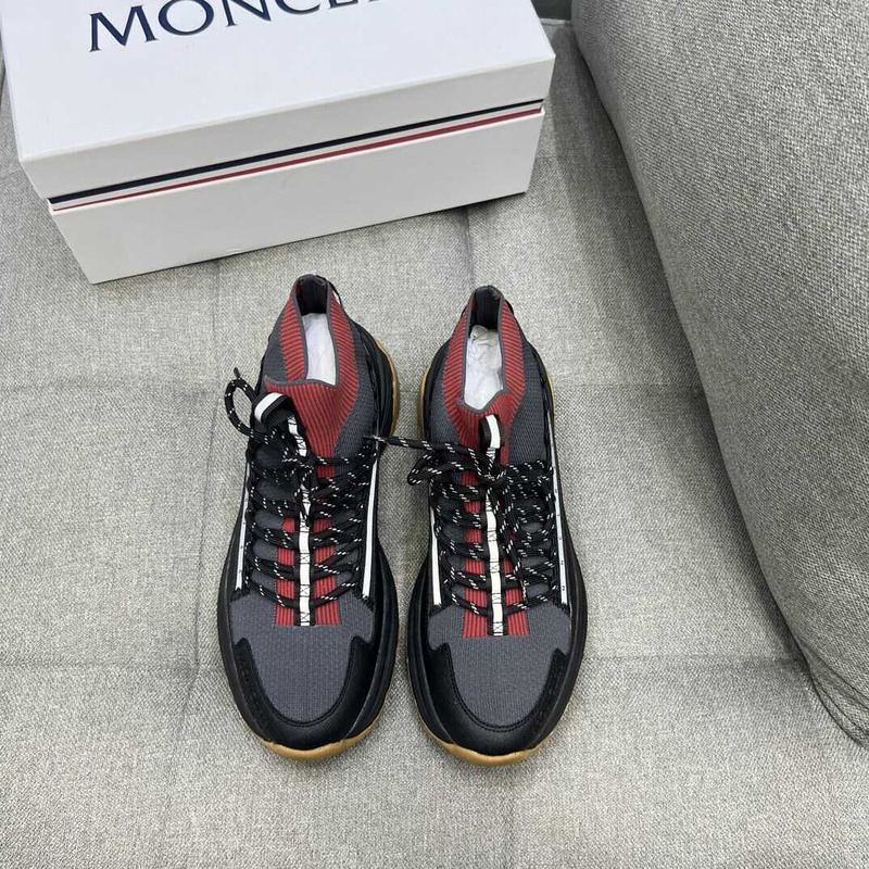 Moncler High Top Sneakers Multicolor