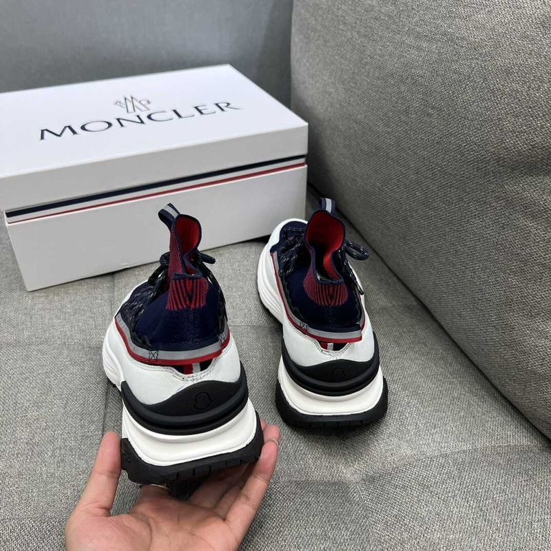 Moncler High Top Sneakers Multicolor