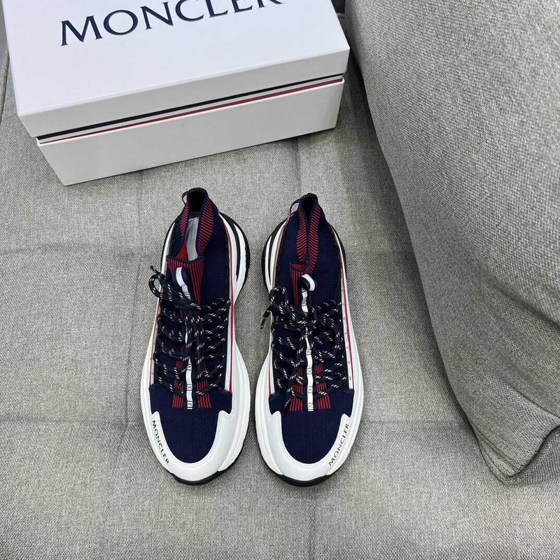 Moncler High Top Sneakers Multicolor