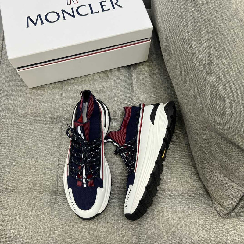 Moncler High Top Sneakers Multicolor