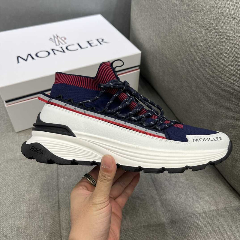 Moncler High Top Sneakers Multicolor