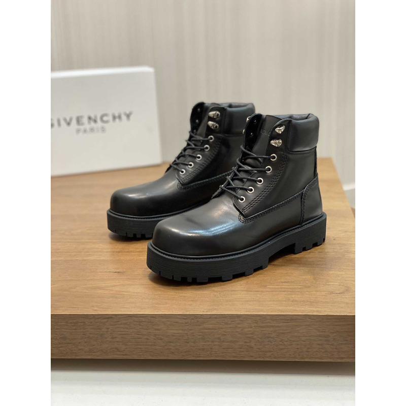 Givenchy Trekker Ankle Workboots Black