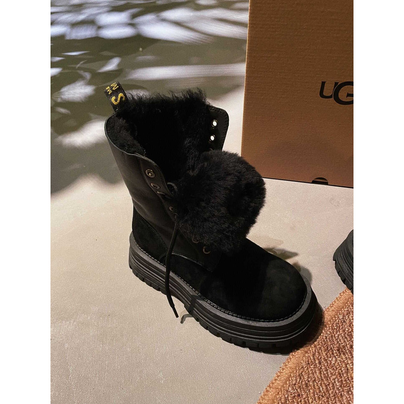 UGG Adirondak Meridian High Boots Black