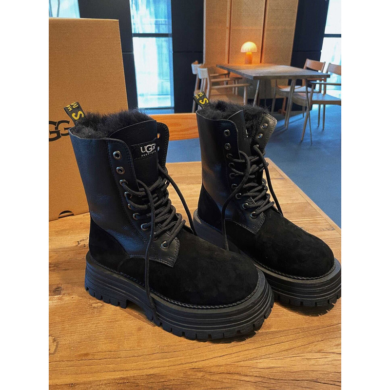 UGG Adirondak Meridian High Boots Black