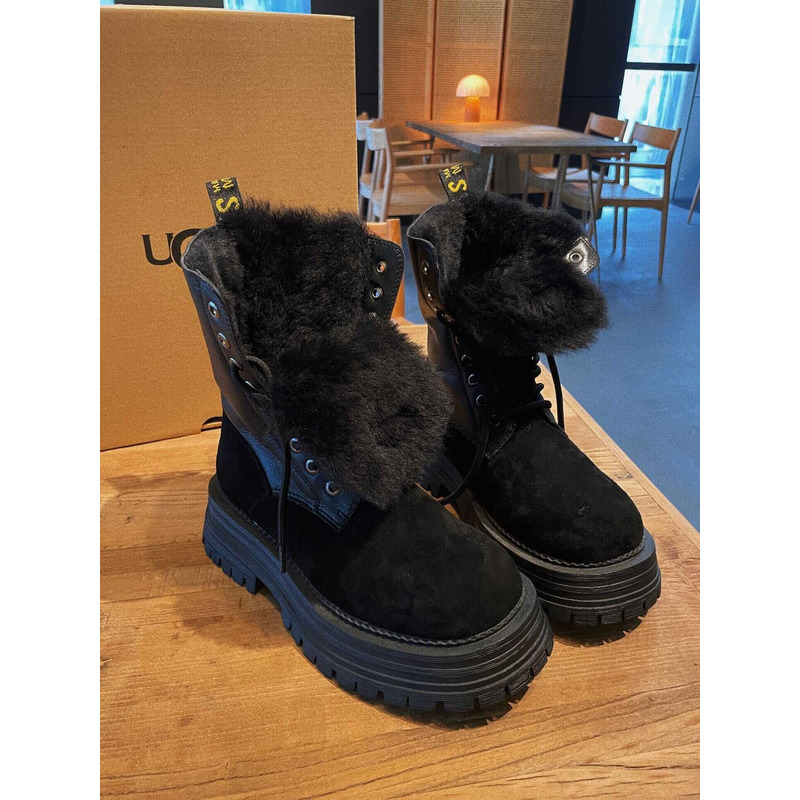 UGG Adirondak Meridian High Boots Black