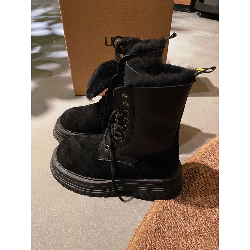 UGG Adirondak Meridian High Boots Black