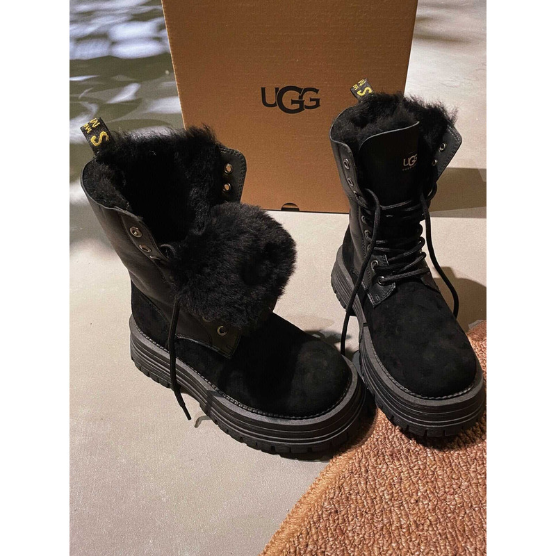 UGG Adirondak Meridian High Boots Black