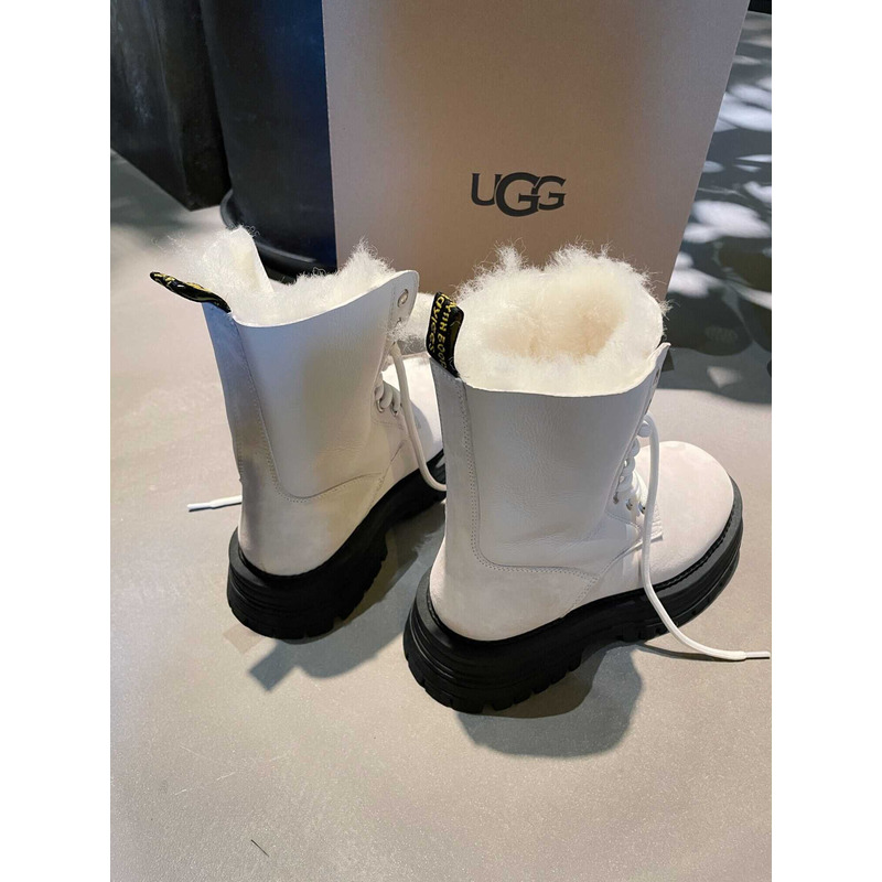 UGG Adirondak Meridian High Boots White