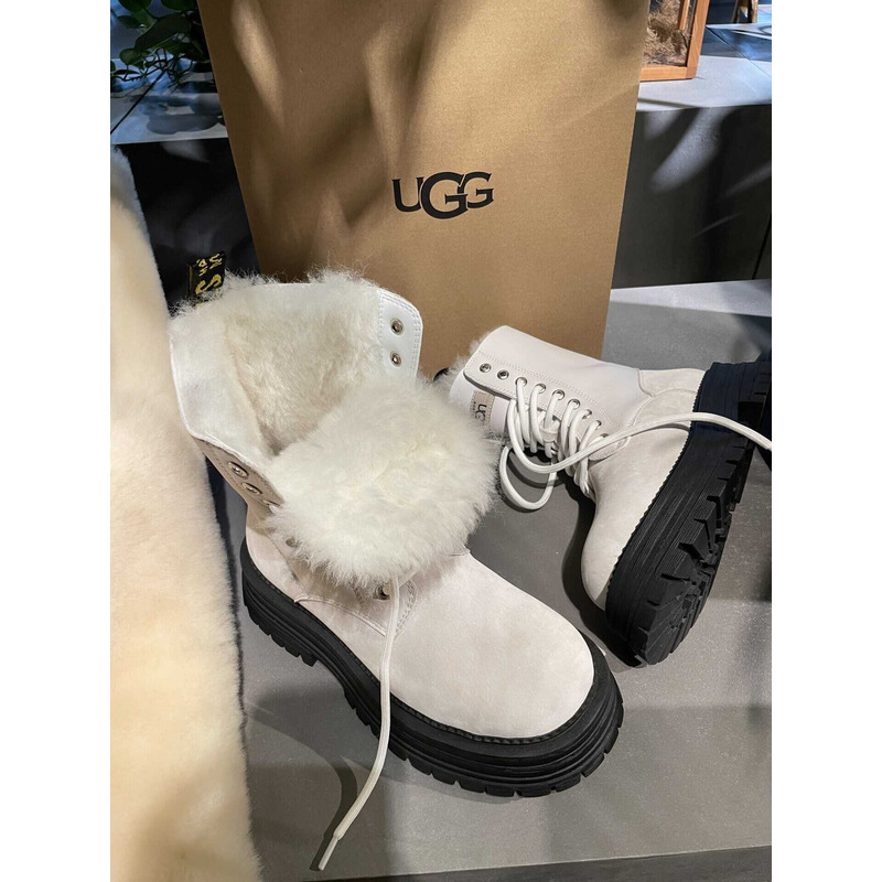 UGG Adirondak Meridian High Boots White