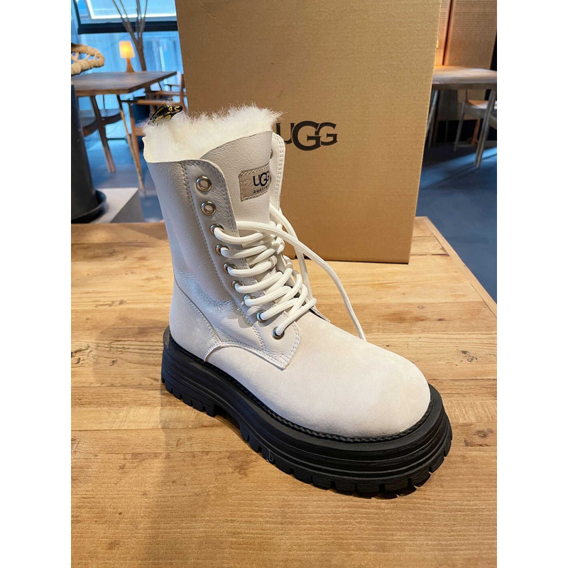 UGG Adirondak Meridian High Boots White