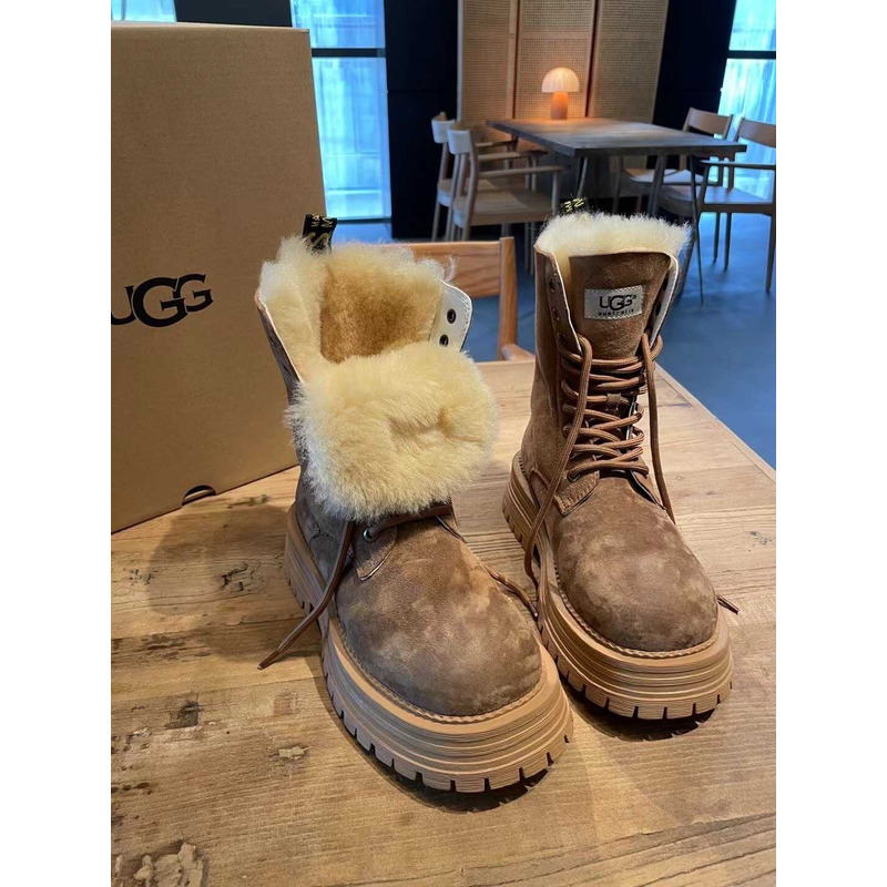 UGG Adirondak Meridian High Boots Brown