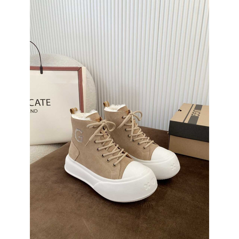 UGG High Top Sneakers Beige