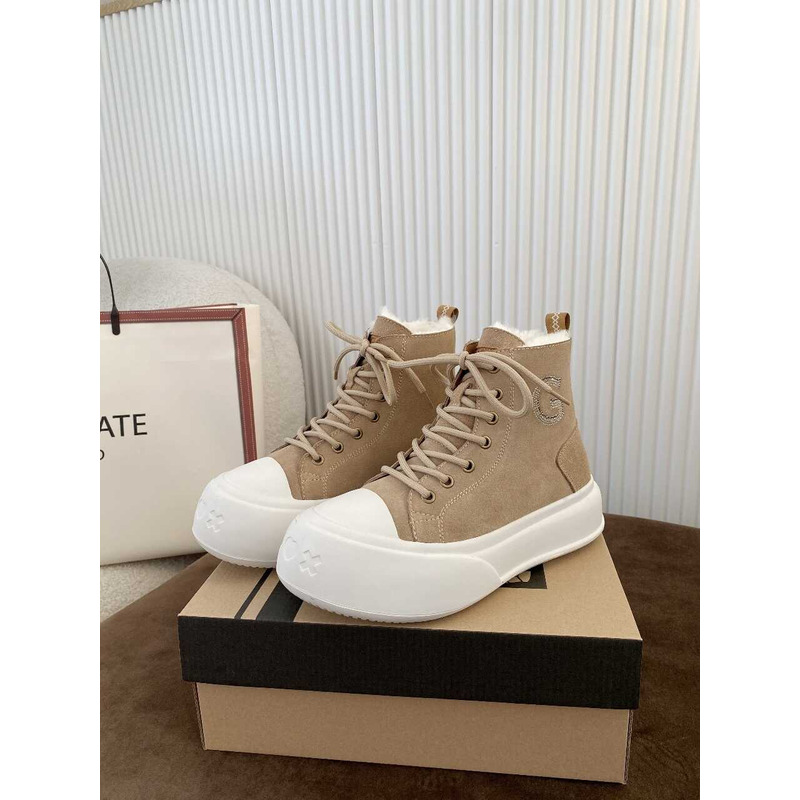 UGG High Top Sneakers Beige