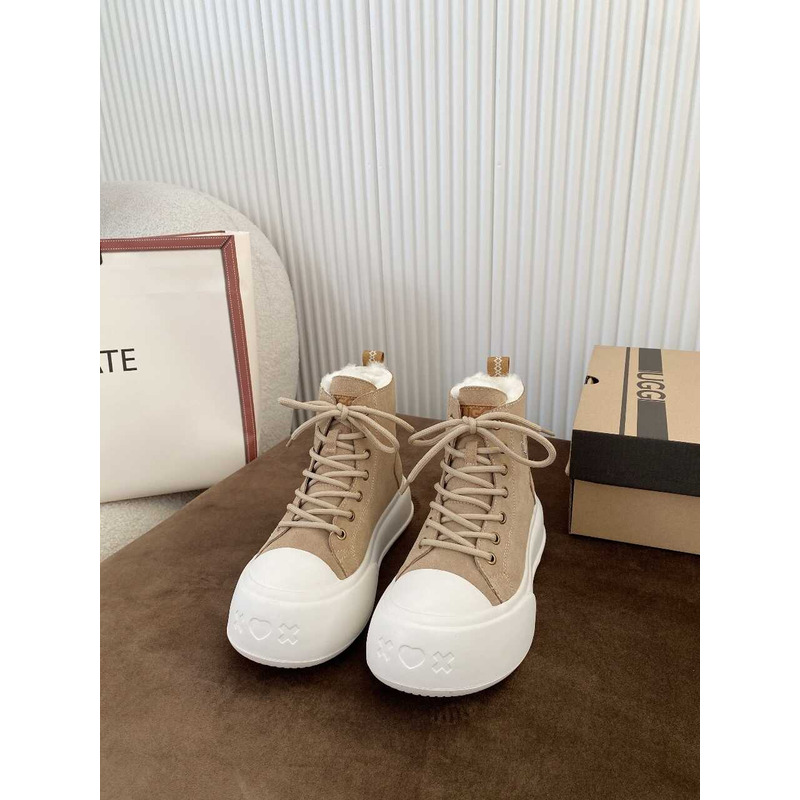 UGG High Top Sneakers Beige