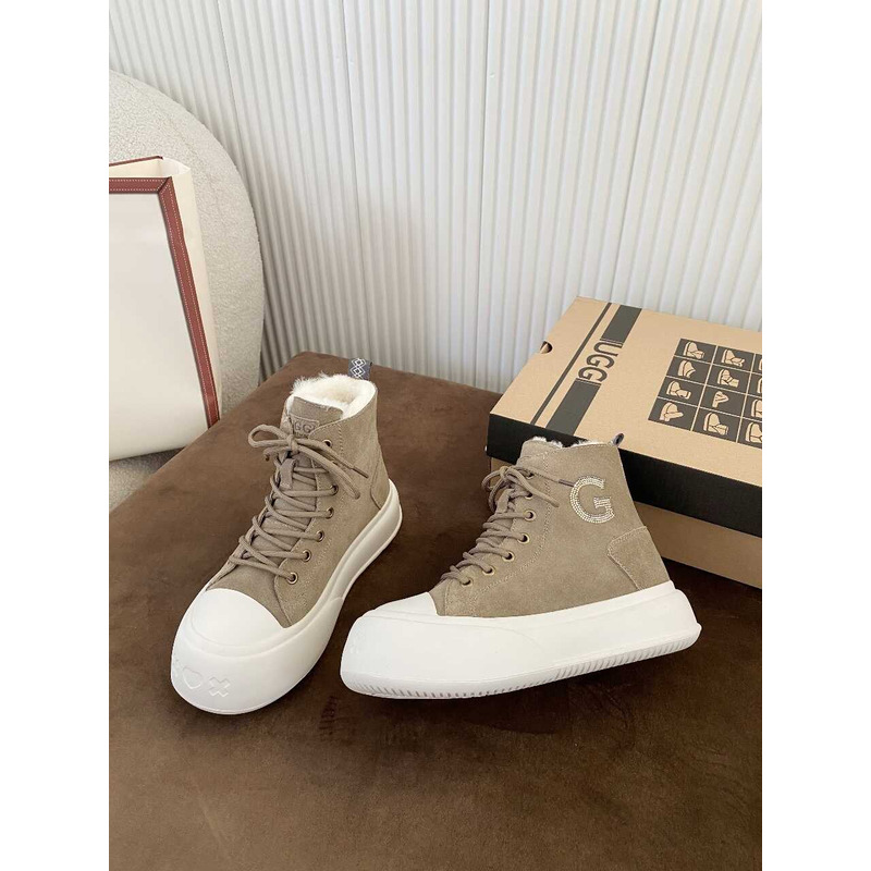 UGG High Top Sneakers Camel