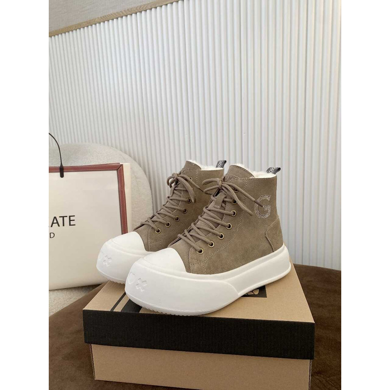 UGG High Top Sneakers Camel