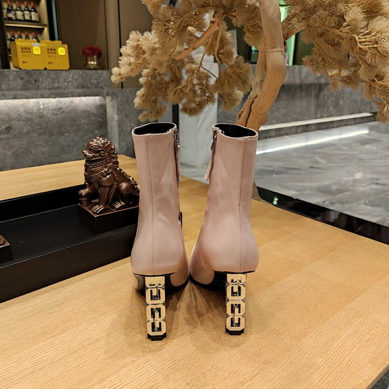 Givenchy G Cube Ankle Boots Pink