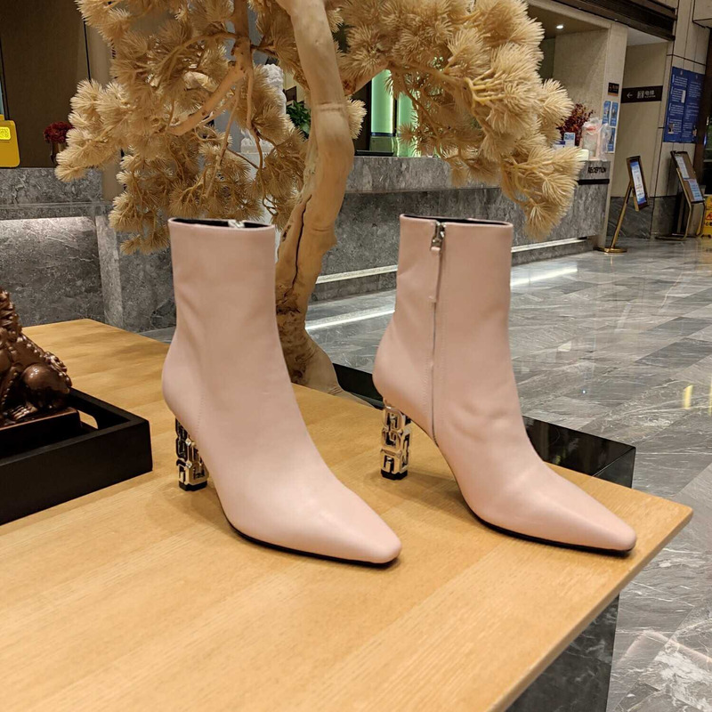 Givenchy G Cube Ankle Boots Pink