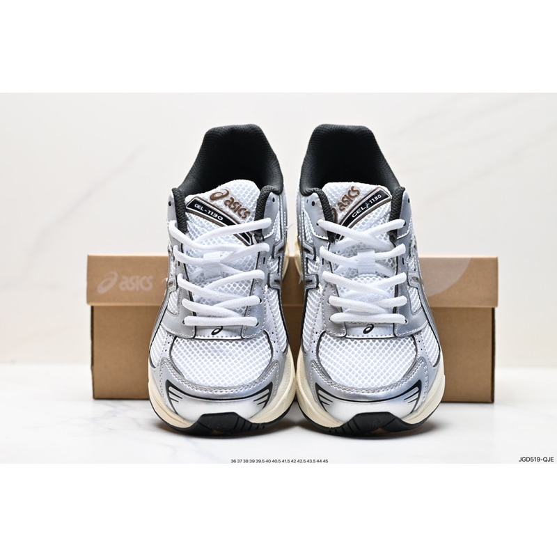 As*ic*s gel-nyc low-top sneakers silver