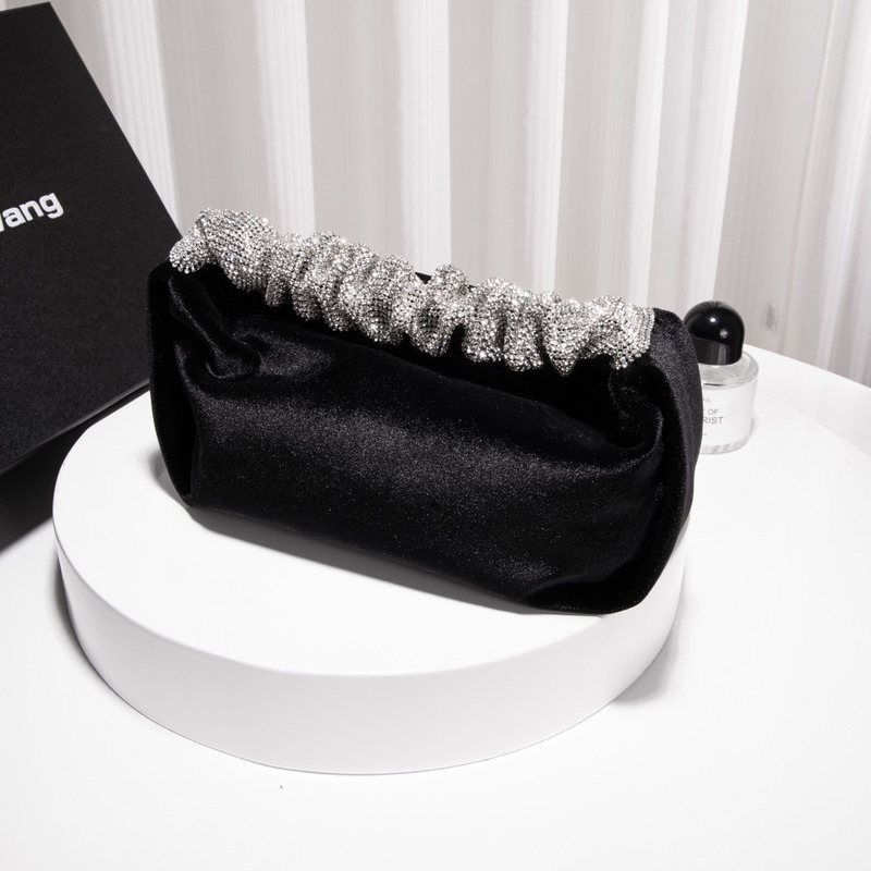 Alexander Wang Scrunchie Mini Handbag Black