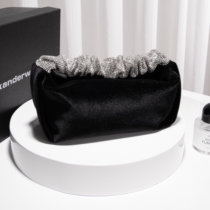 Alexander Wang Scrunchie Mini Handbag Black