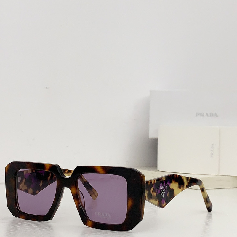 Pra*a logo sunglasses grey lenses