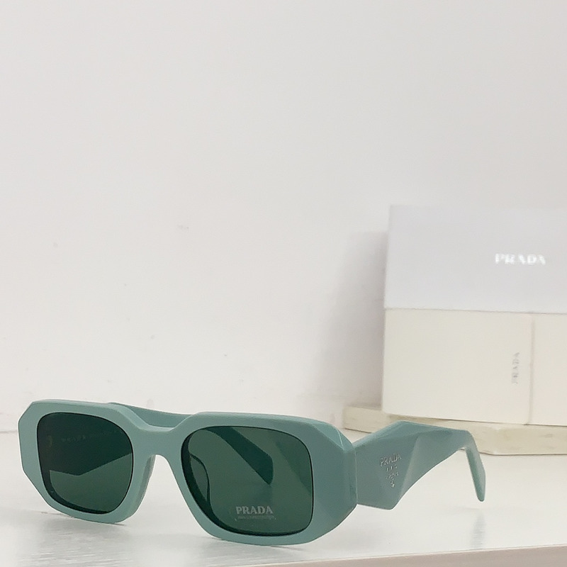 Pra*a eyewear symbole rectangle frame sunglasses green