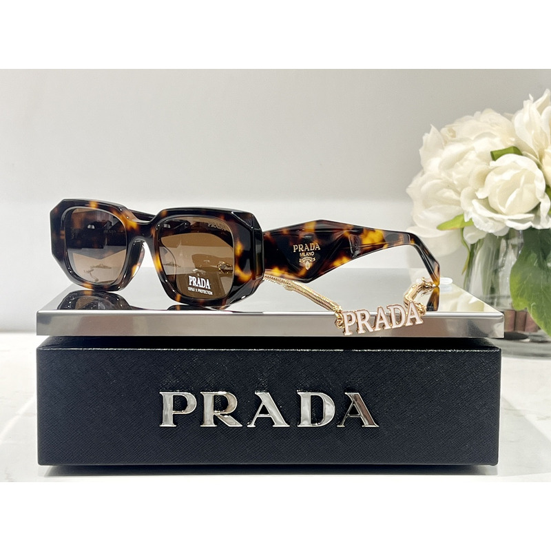 Pra*a symbole sunglasses loden green lenses oney tortoiseshell