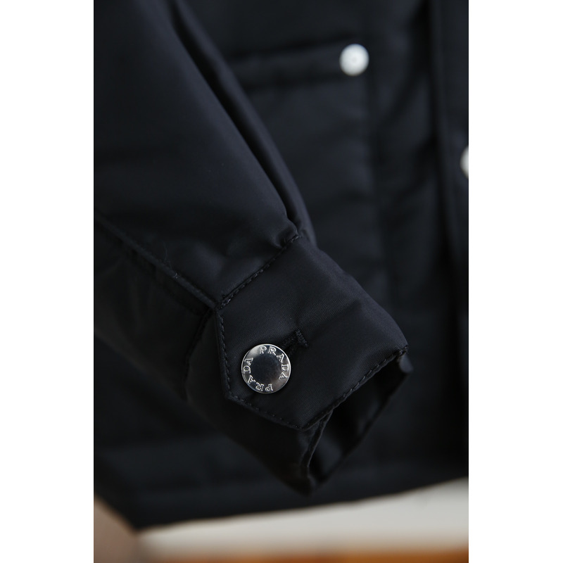 Pra*a re-nylon jacket black