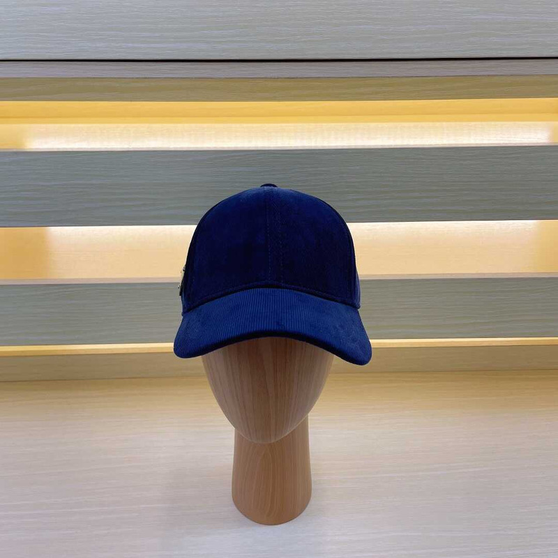 Pra*a re-nylon baseball cap navy