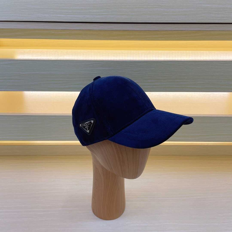 Pra*a re-nylon baseball cap navy