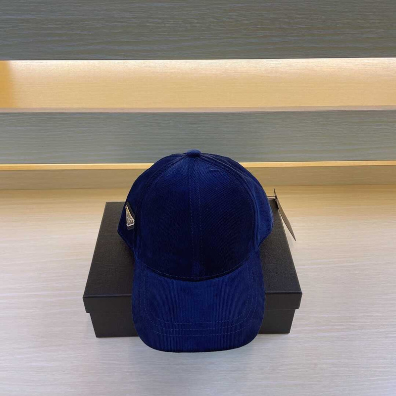 Pra*a re-nylon baseball cap navy