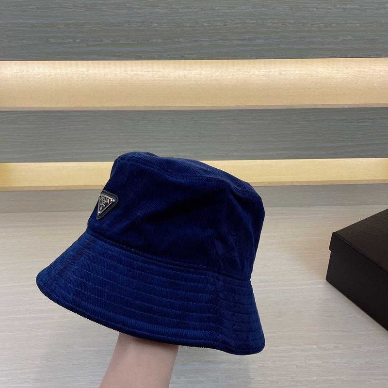 Pra*a re-nylon bucket hat navy