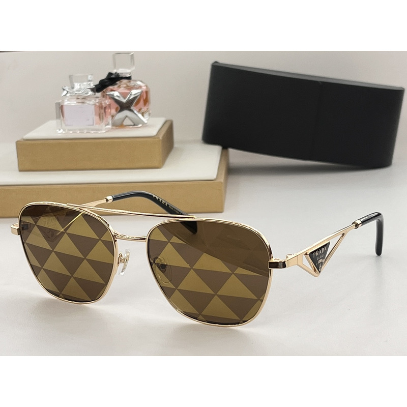 Pra*a sunglasses with triangle logo