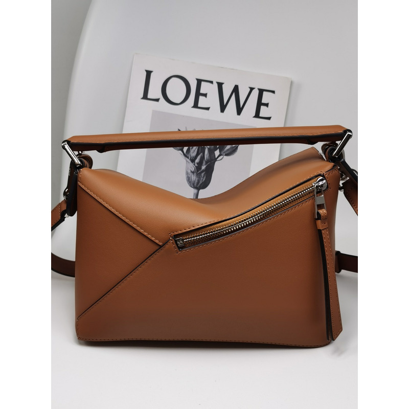 Loewe Puzzle Bag Classic Calfskin Small Tan