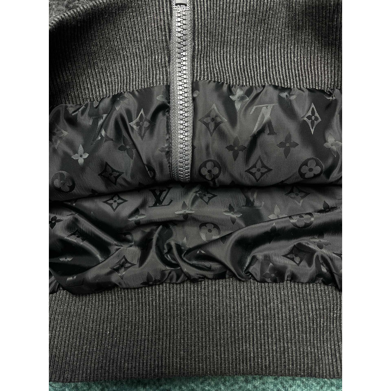 l**is V*t*n 23fw teddy plush jacket grey